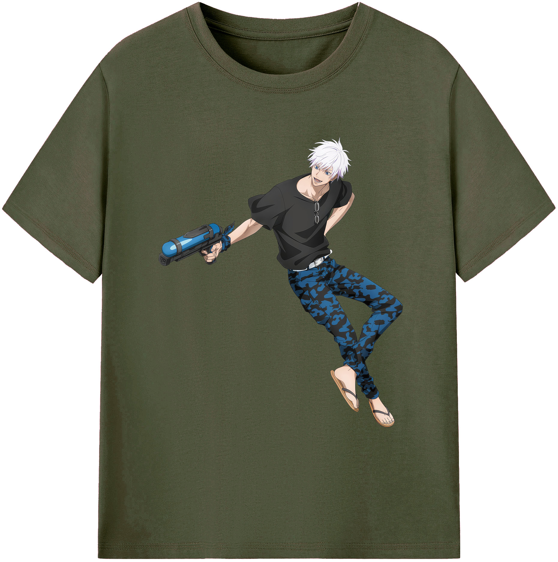 （画像用） 呪術廻戦 Jujutsu Kaisen 綿100％ メンズ半袖Tシャツ｜肌触りやわらか＆通気性